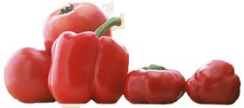 red peppers